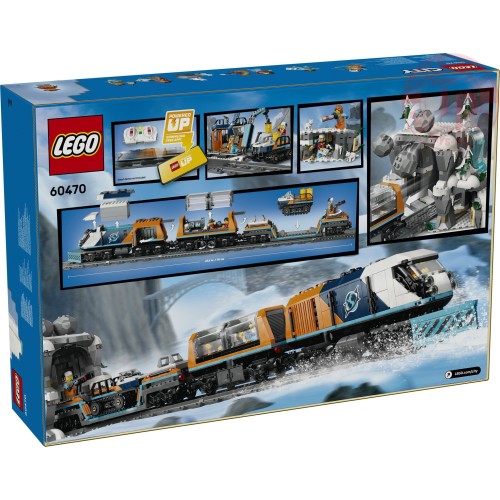Treno espresso artico degli esploratori LEGO CITY 60470 LEGO