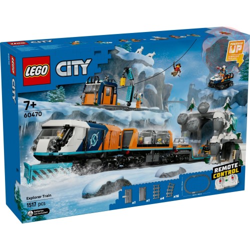 Treno espresso artico degli esploratori LEGO CITY 60470 LEGO