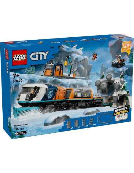 Treno espresso artico degli esploratori LEGO CITY 60470 LEGO