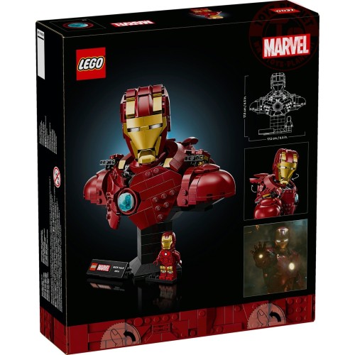 Busto di Iron Man MK4 LEGO MARVEL 76327 LEGO