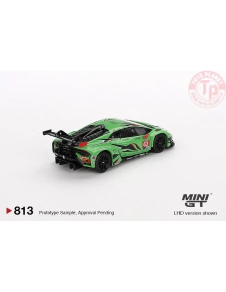LAMBORGHINI HURACÁN GT3 EVO2 N63 IRON LYNX DAYTONA 24 HRS 2023 1:64 MGT00813-L MINI GT