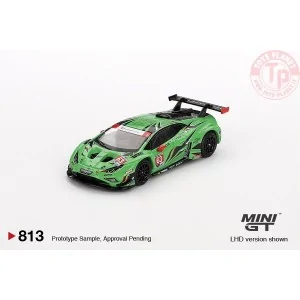 LAMBORGHINI HURACÁN GT3 EVO2 N63 IRON LYNX DAYTONA 24 HRS 2023 1:64 MGT00813-L MINI GT