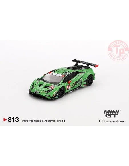 LAMBORGHINI HURACÁN GT3 EVO2 N63 IRON LYNX DAYTONA 24 HRS 2023 1:64 MGT00813-L MINI GT