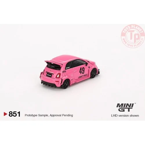 Fiat 595 Abarth LB-Works Abas Works, pink 2024 1:64 MGT00851-L Mini Gt
