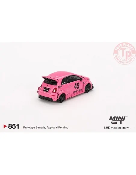 Fiat 595 Abarth LB-Works Abas Works, pink 2024 1:64 MGT00851-L Mini Gt Fiat 595 Abarth LB-Works Abas Works, pink 2024 1:64 MGT00851-L Mini Gt