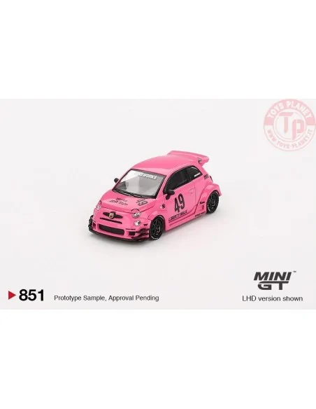 Fiat 595 Abarth LB-Works Abas Works, pink 2024 1:64 MGT00851-L Mini Gt