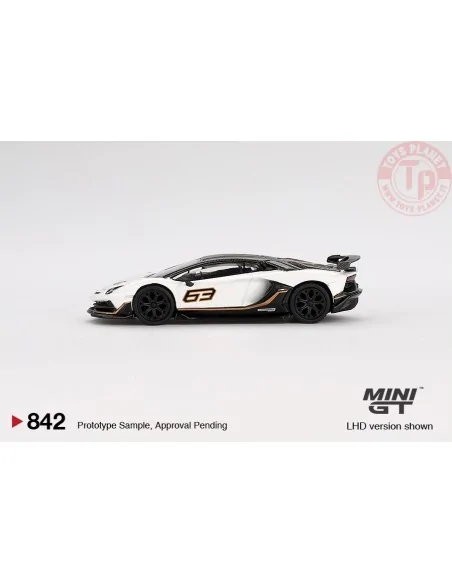 Lamborghini Aventador SVJ 63 Bianco Asopo 2022 1:64 MGT00842-L MINI GT Lamborghini Aventador SVJ 63 Bianco Asopo 2022 1:64 MGT00842-L MINI GT