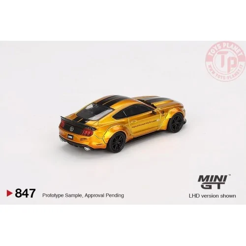 FORD MUSTANG LB-WORKS LB GOLD 2017 1:64 MGT00847-L Mini Gt