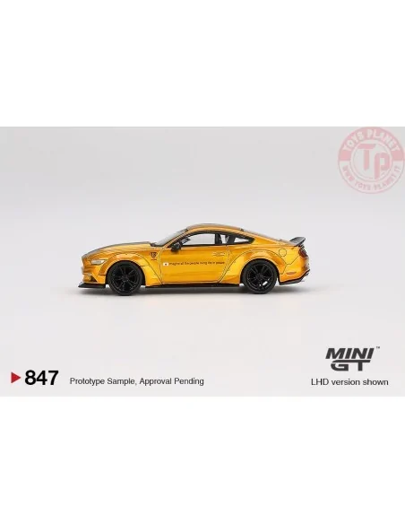 FORD MUSTANG LB-WORKS LB GOLD 2017 1:64 MGT00847-L Mini Gt