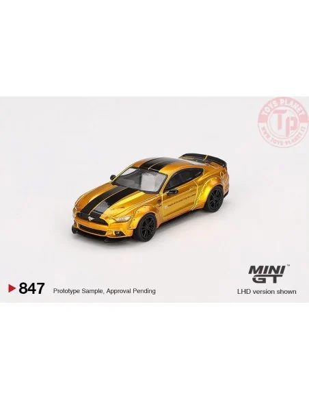 FORD MUSTANG LB-WORKS LB GOLD 2017 1:64 MGT00847-L Mini Gt