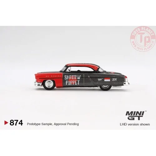 LINCOLN CAPRI HOT ROD SHADOW PUPPET 1954 1:64 MGT00874-BL MINI GT
