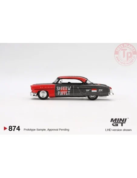 LINCOLN CAPRI HOT ROD SHADOW PUPPET 1954 1:64 MGT00874-BL MINI GT