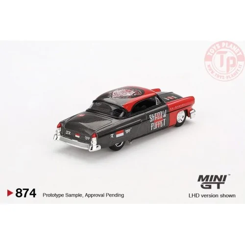 LINCOLN CAPRI HOT ROD SHADOW PUPPET 1954 1:64 MGT00874-BL MINI GT