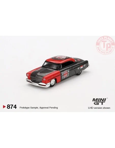 LINCOLN CAPRI HOT ROD SHADOW PUPPET 1954 1:64 MGT00874-BL MINI GT