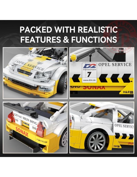 RC Opel Astra V8 Coupe - 330 pz. CADA C51081W CADA RC Opel Astra V8 Coupe - 330 pz. CADA C51081W CADA