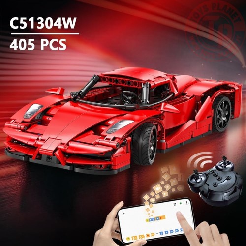 RC Red Blade Sports Car - 405 pz. CADA C51304W CADA