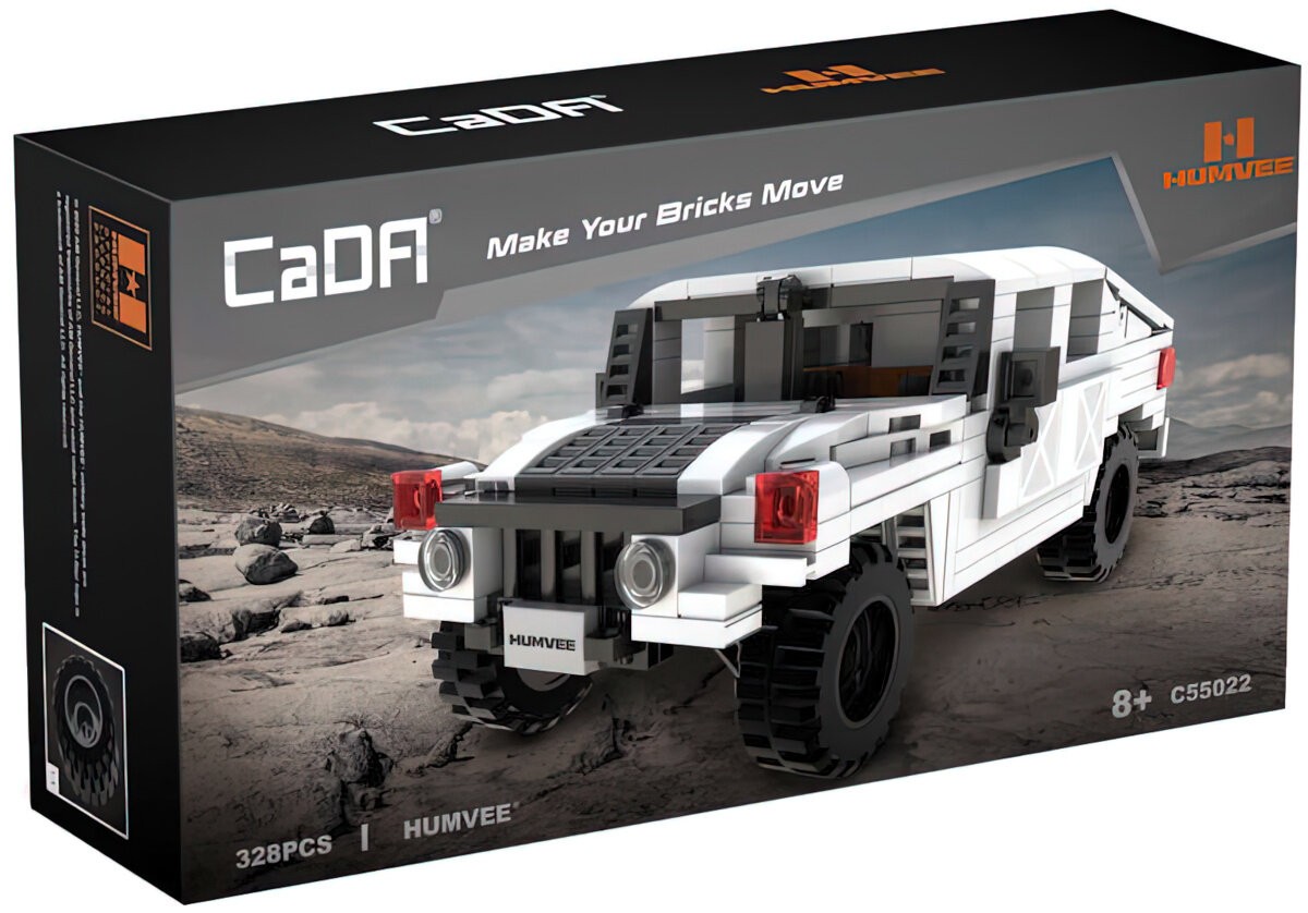 CADA C55022W Humvee Off Road Truck - 328 pcs CADA
