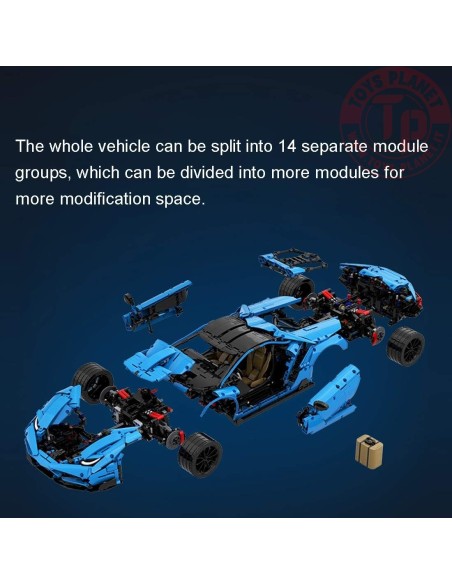 770-4 Super Car - 3842 pz. CADA C61041W CADA