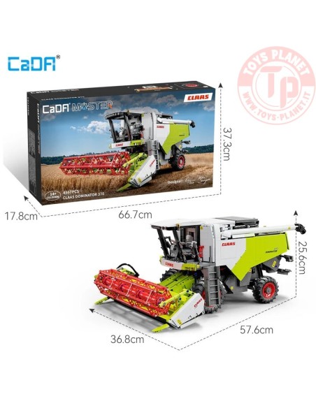 CLAAS DOMINATOR 370 - 4567 pz. CADA 61508W CADA CLAAS DOMINATOR 370 - 4567 pz. CADA 61508W CADA