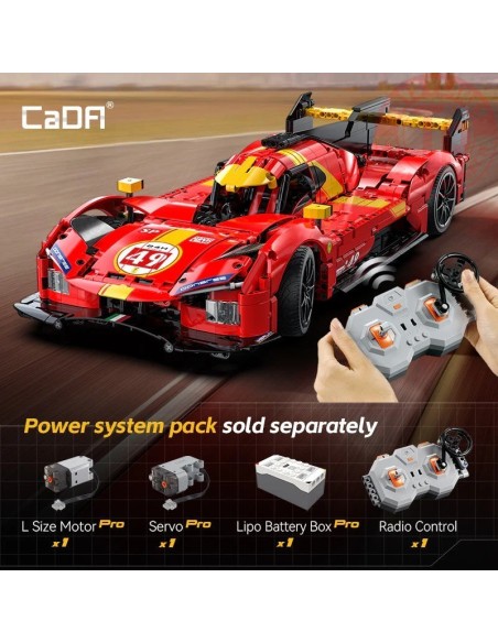 Hypercar Le mans 1518 pz CADA C63008W CADA