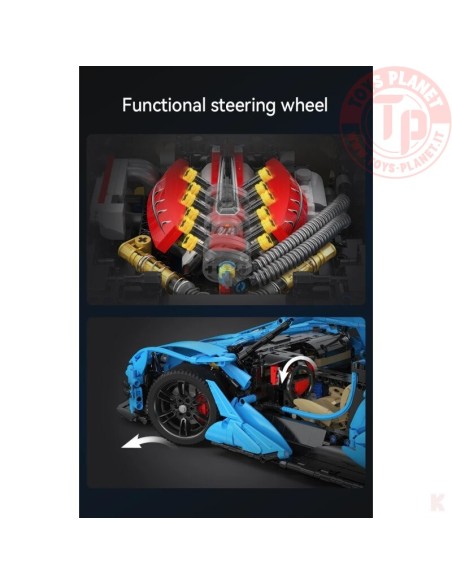Helios V12 Sports Car - 3865 pz. CADA C64003W CADA Helios V12 Sports Car - 3865 pz. CADA C64003W CADA