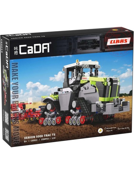 CLAAS Xerion 5000 Trattore - 1336 pz. CADA C65012W CADA