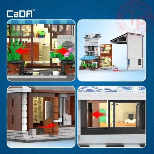 Japanese Sushiya Shop - 1665 pz. CADA C66018W CADA