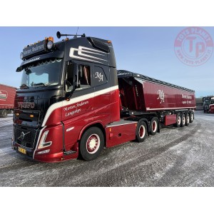 Volvo Aero Globetrotter XL met 4-assige kipper Morten Andersen TEKNO 88847 TEKNO