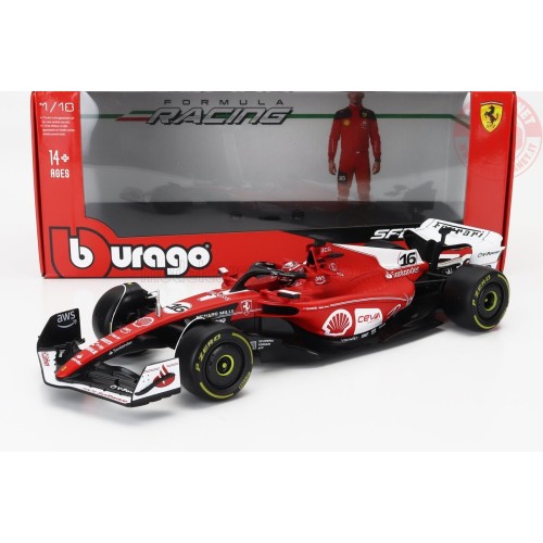 1/18 FERRARI F1 SF-23 TEAM SCUDERIA FERRARI N 16 2nd LAS VEGAS USA GP 2023 CHARLES LECLERC BU16812-L-VEGAS BURAGO