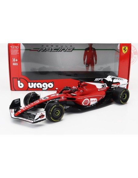 1/18 FERRARI F1 SF-23 TEAM SCUDERIA FERRARI N 16 2nd LAS VEGAS USA GP 2023 CHARLES LECLERC BU16812-L-VEGAS BURAGO