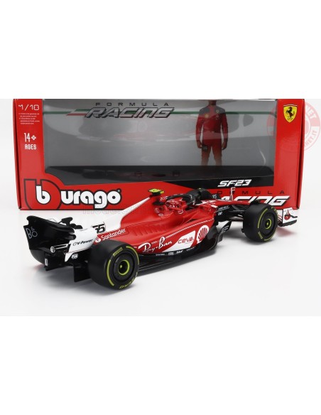 1/18 FERRARI F1 SF-23 TEAM SCUDERIA FERRARI N 55 LAS VEGAS USA GP 2023 CARLOS SAINZ BU16812-S-VEGAS BURAGO