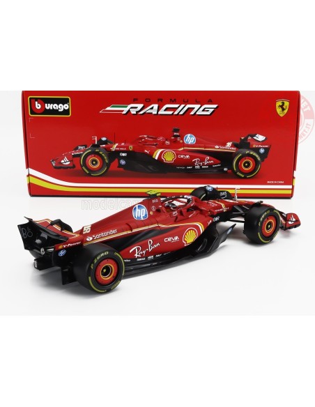 1/18 FERRARI F1 SF-24 TEAM SCUDERIA FERRARI N 55 SEASON 2024 CARLOS SAINZ BU16815-S BURAGO