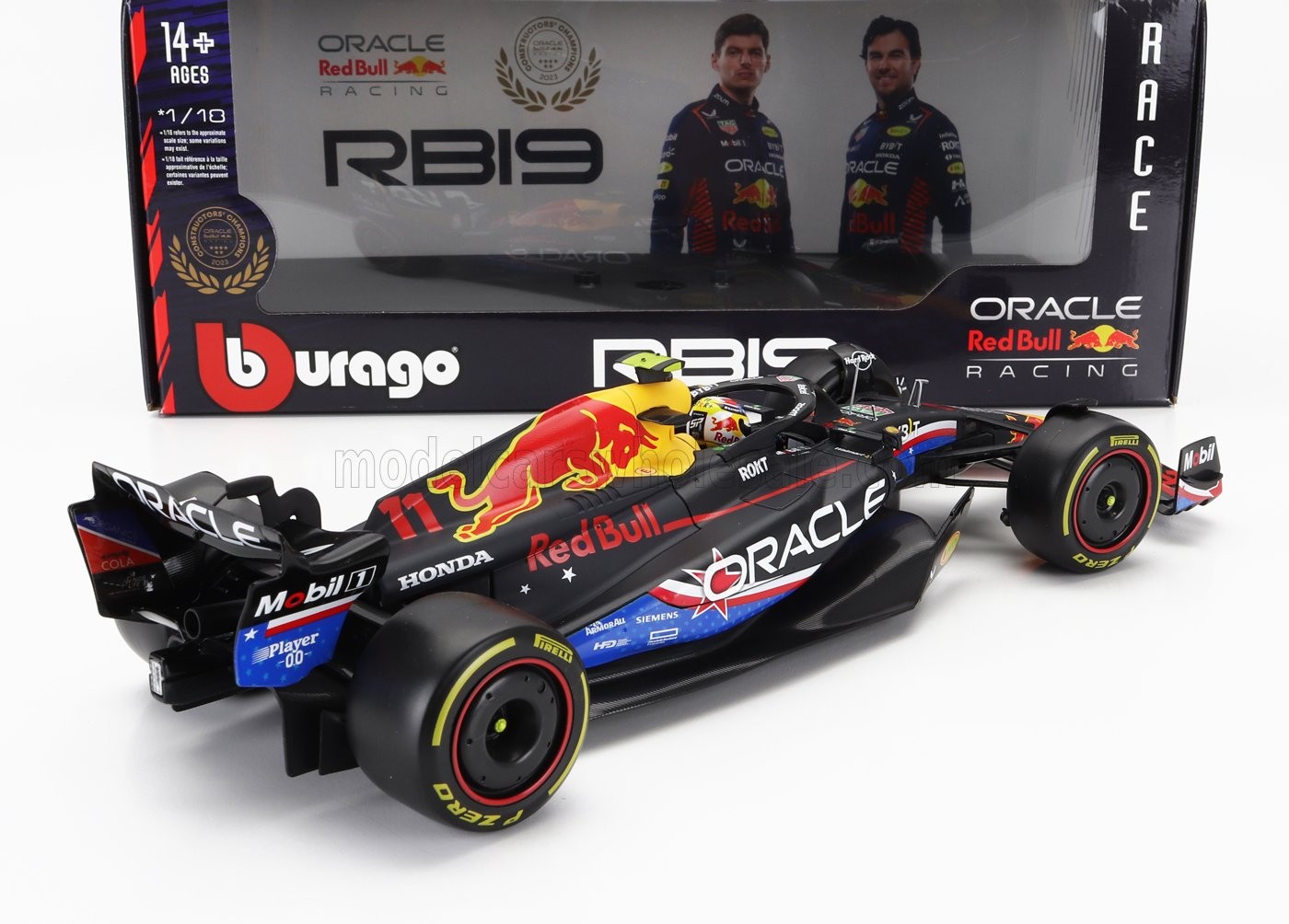 Sapca Oracle Racing BU18003-P-AUSTIN RED BULL F1 RB19 TEAM ORACLE RED BULL RACING N 11...