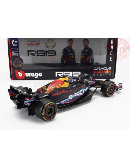 1/18 RED BULL - F1 RB19 TEAM ORACLE RED BULL RACING N 1 WORLD CHAMPION WINNER MIAMI GP 2023 MAX VERSTAPPEN BU18003-V-MIAMI BU...