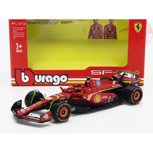 1/43 FERRARI F1 SF-24 TEAM SCUDERIA FERRARI N 55 5th EMILIA ROMAGNA IMOLA GP 2024 CARLOS SAINZ BU36844-S-IMOLA BURAGO