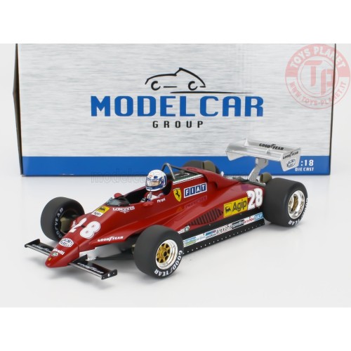 1/18 FERRARI F1 126C2 TEAM SEFAC SPA FERRARI N 28 MONACO GP 1982 DIDIER PIRONI MCG18628F MODEL CAR GROUP