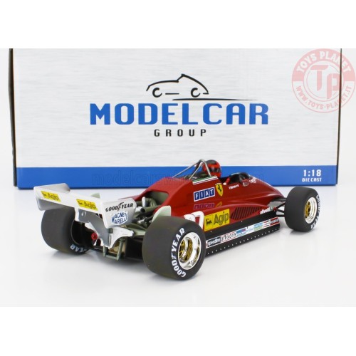 FERRARI - F1 126C2 TEAM SEFAC SPA FERRARI N 27 BELGIUM GP 1982 GILLES VILLENEUVE MCG18629F MODEL CAR GROUP
