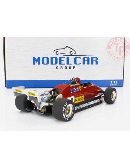 FERRARI - F1 126C2 TEAM SEFAC SPA FERRARI N 27 BELGIUM GP 1982 GILLES VILLENEUVE MCG18629F MODEL CAR GROUP