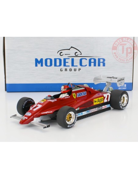 FERRARI - F1 126C2 TEAM SEFAC SPA FERRARI N 27 BELGIUM GP 1982 GILLES VILLENEUVE MCG18629F MODEL CAR GROUP