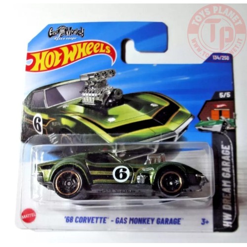 ´68 Corvette - Gas Monkey Garage 1/64 HOT WHEELS HYY74 HOT WHEELS