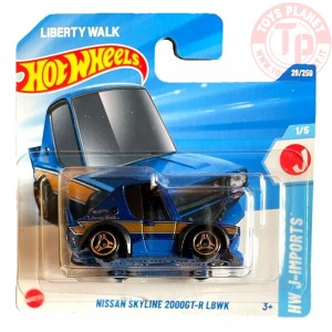 Nissan Skyline 2000GT-R LBWK 1/64 HOT WHEELS HYX54 HOT WHEELS