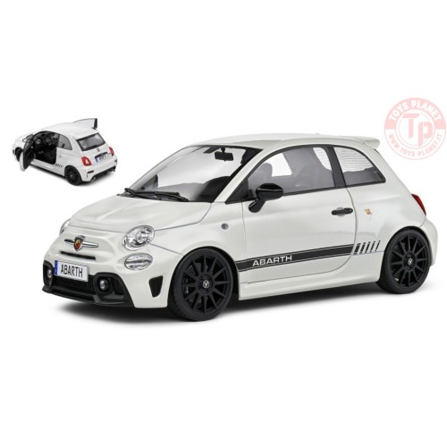 FIAT NUOVA 500 ABARTH 595 2022 WHITE 1:18 SL1811301 SOLIDO