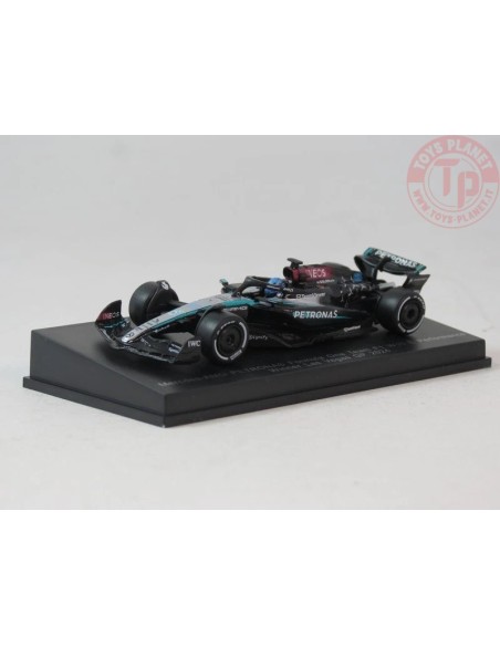MERCEDES F1 W15 N.63 WINNER LAS VEGAS GP 2024 GEORGE RUSSELL 1/64 SPARK Y406 SPARK 1:64
