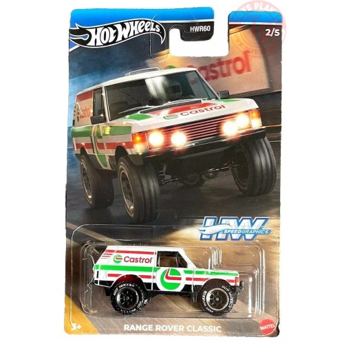 Range Rover Classic 1/64 HOT WHEELS HRT08 HOT WHEELS
