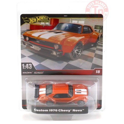 1/43 Custom 1970 Chevrolet Nova HOT WHEELS HWG43 HOT WHEELS 1:43
