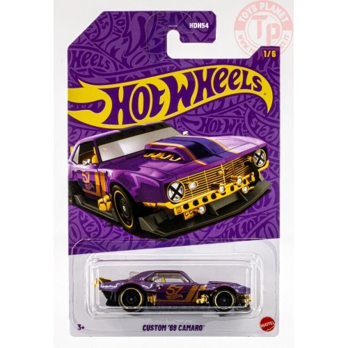 1/64 Custom '68 Camaro HOT WHEELS JDM26 HOT WHEELS
