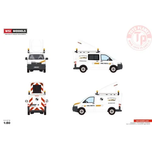 VOLKSWAGEN TRANSPORTER BF3 Franz Bracht KG WSI 01-4673 WSI MODELS