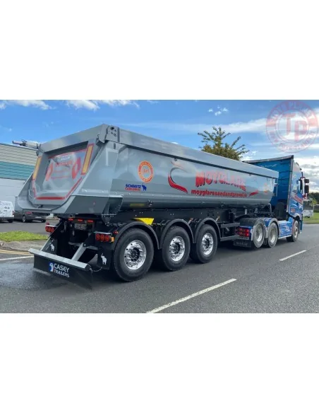 RENAULT TRUCKS T HIGH 6X2 TAG AXLE HALF PIPE TIPPER TRAILER - 3 AXLE MOYGLARE WSI 01-4436 WSI MODELS RENAULT TRUCKS T HIGH 6X2 TAG AXLE HALF PIPE TIPPER TRAILER - 3 AXLE MOYGLARE WSI 01-4436 WSI MODELS