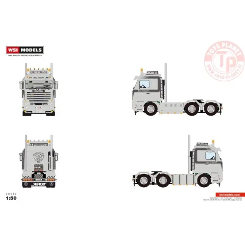 SCANIA 3 SERIES STREAMLINE 6X2 TAG AXLE Becatrans BV WSI 01-4696 WSI MODELS