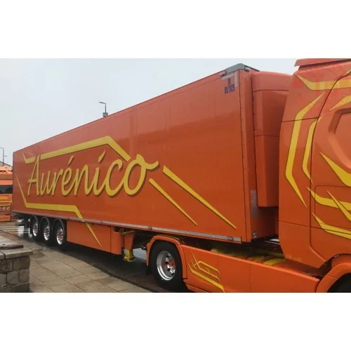 SCANIA S NORMAL CS20N 4X2 REEFER TRAILER - 3 AXLE Aurénico WSI 01-4704 WSI MODELS